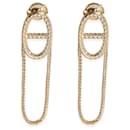 Hermès Chaine d'ancre Danae Earrings in 18k yellow gold