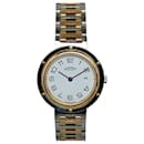 Hermes Silver Quartz Stainless Steel Clipper Watch - Hermès