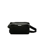 Canvas Leather Trim Belt Bag - Yves Saint Laurent