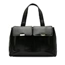 leather 2 Front Pockets Handbag - Autre Marque