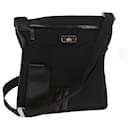 GUCCI Shoulder Bag Nylon Black Auth ac2722 - Gucci