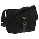 PRADA Shoulder Bag Nylon Black Auth ep2948 - Prada