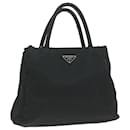 PRADA Hand Bag Nylon Black Auth bs11710 - Prada