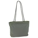 PRADA Tote Bag Nylon Khaki Auth 65152 - Prada