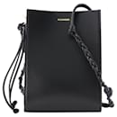 Tangle Ring Shoulder Bag - Jil Sander - Leather - Black