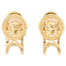 Earrings - Versace - Metal - Gold