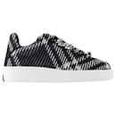 Scarpe da ginnastica LF Box Knit - Burberry - Sintetico - Nero