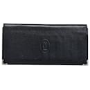 Cartier Leather Bifold Long Wallet Leather Long Wallet in Good condition