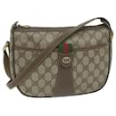 GUCCI GG Supreme Web Sherry Line Shoulder Bag PVC Beige 89 02 032 Auth ep3063 - Gucci