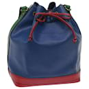 LOUIS VUITTON Epi Toriko cor Noe Bolsa de Ombro Vermelho Azul Verde M44084 auth 64831 - Louis Vuitton
