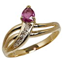 18K Ruby Diamond Ring - Autre Marque
