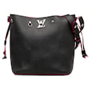 Louis Vuitton Black Lockme Bucket Bag