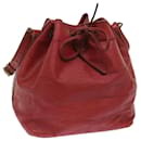 LOUIS VUITTON Epi Petit Noe Shoulder Bag Red M44107 LV Auth 65150 - Louis Vuitton