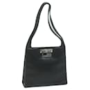 GUCCI Sac à Bandoulière Cuir Noir Auth bs11712 - Gucci