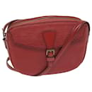 LOUIS VUITTON Epi Jeune Fille MM Shoulder Bag Red M52157 LV Auth 65049 - Louis Vuitton