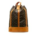 Brown Louis Vuitton Monogram Randonnee GM Backpack