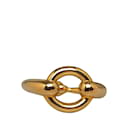 Gold Hermes Mors Scarf Ring - Hermès