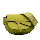 Green Loewe Mini Gate Crossbody Bag