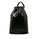 Black Louis Vuitton Epi Randonnee PM Backpack