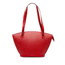 Red Louis Vuitton Epi Saint Jacques PM Long Strap Shoulder Bag