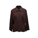 Vintage marrón y negro Chanel Boutique lana Boucle chaqueta tamaño US M/l - Autre Marque