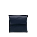 Blauer Hermes Evercolor Bastia Münzbeutel - Hermès