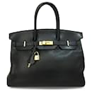 Hermes Black 1995 Clémence Birkin Retourne 35 - Hermès