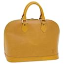 LOUIS VUITTON Epi Alma Hand Bag Tassili Yellow M52149 LV Auth 64828 - Louis Vuitton