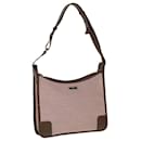 GUCCI Shoulder Bag Canvas Pink Brown Auth yk10265 - Gucci