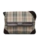 Bolsa Burberry House Check marrom marrom