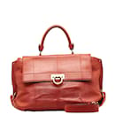 Gancini Leather Sofia Handbag FZ-21 b349 - Autre Marque