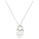 TIFFANY & CO RETURN TO SILVER HEART PENDANT NECKLACE 925 NECKLACE - Tiffany & Co