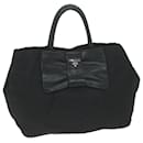 PRADA Hand Bag Nylon Black Auth ep3021 - Prada