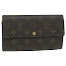 LOUIS VUITTON Monogram Pochette Porte Monnaie Credit Wallet M61725 LV Auth 65040 - Louis Vuitton