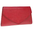 LOUIS VUITTON Epi Art Deco Clutch Rot M52637 LV Auth 64923 - Louis Vuitton