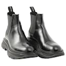 ALEXANDER MCQUEEN  Boots EU 38.5 leather - Alexander Mcqueen