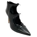 Alexandre Birman Décolleté Louise Oxford in pelle nera