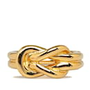 Anello per sciarpa Hermes Regate in oro - Hermès