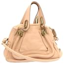 Chloe Handtasche Leder 2Weg Pink Auth bin2241G - Chloé