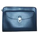 Borsa a tracolla in pelle blu navy - Tod's