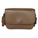 Brown Artemis Leather Shoulder Bag - Loro Piana