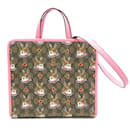 x Higuchi Yuko GG Supreme mini bolso tote con forma de conejo 630542 - Gucci