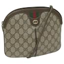 GUCCI GG Supreme Web Sherry Line Shoulder Bag PVC Beige 904 02 047 auth 65903 - Gucci