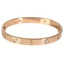 Cartier love bracelet in 18k Rose Gold 0.42 ctw