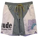 Shorts con coulisse Rhude Senna in nylon multicolor - Autre Marque