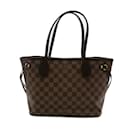 Louis Vuitton Damier Ebene Neverfull PM Canvas Tote Bag N51109 in Excellent condition