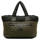 Chanel Green Large Coco Cocoon Tote