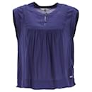 Womens Pleated Front Sleeveless Blouse - Tommy Hilfiger