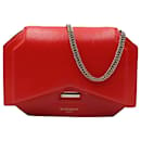 Red Bow-Cut Flap Bag - Givenchy