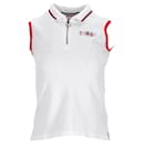 Womens Sleeveless Cotton Polo - Tommy Hilfiger